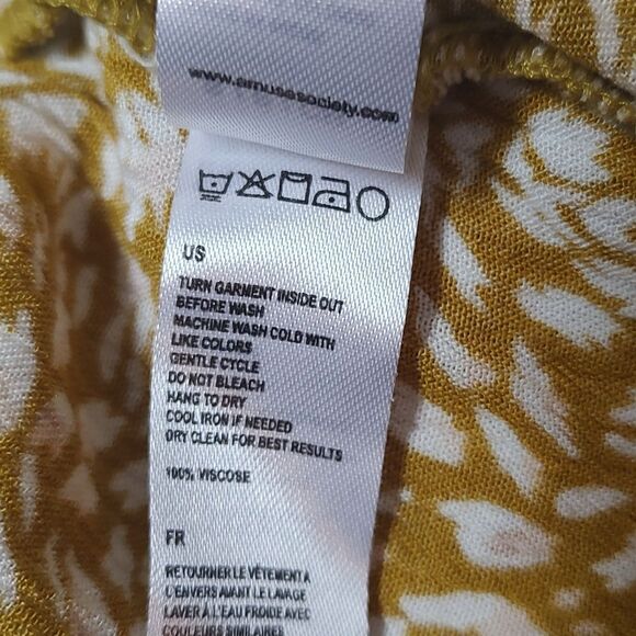 Women's Size Small Amuse Society Ridley Woven 100% Viscose Shorts - Picture 8 of 8